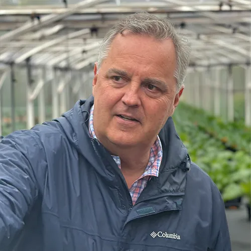 John Winterbottom, co-founder and president of Eastern Horticultural Services, Kennett Square Pennsylvania